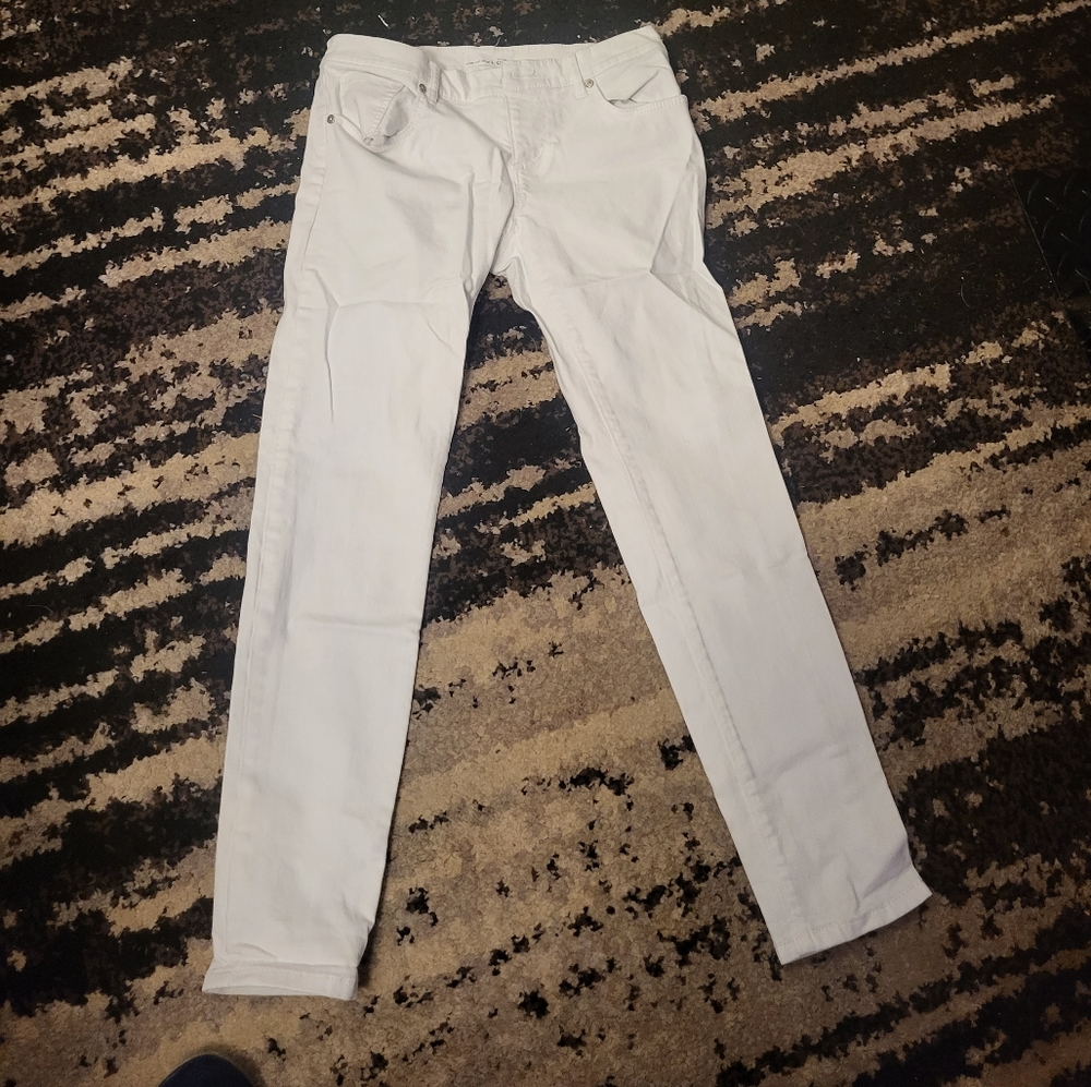 Loft white jeans